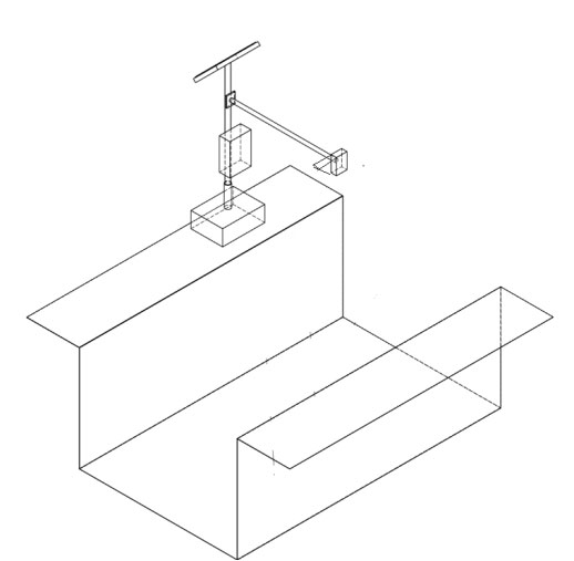 Radar current meter product installation diagram 1