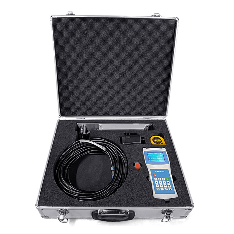 Portable open channel flow meter