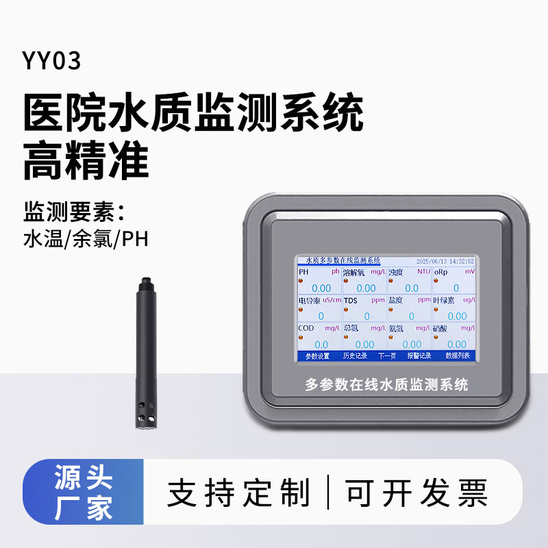 Hospital water quality monitoring