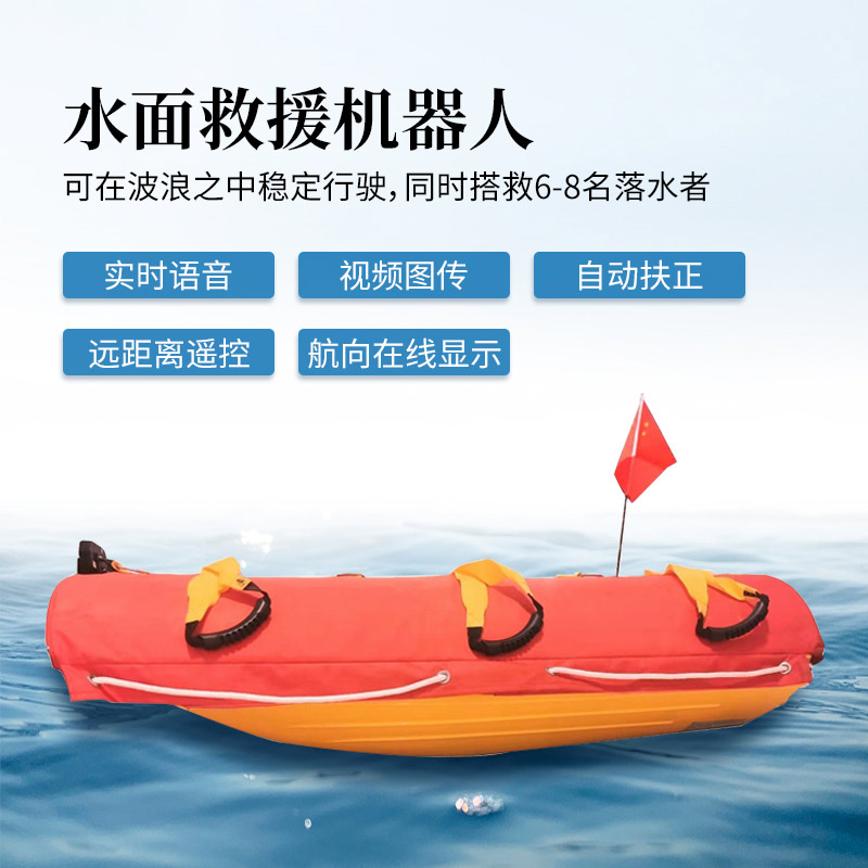 Speed & Safety Combined: Remote Controlled Lifebuoy for Emergency Water Rescue