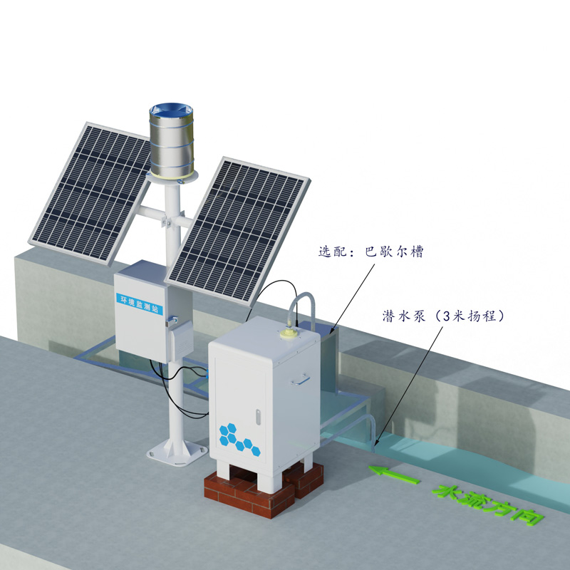 Automatic monitoring instrument for runoff sediment