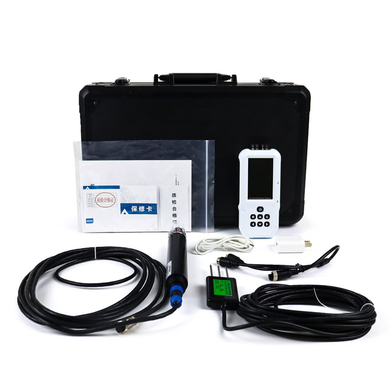 8-in-1 soil sensor Moisture Temperature N P K PH EC Salts