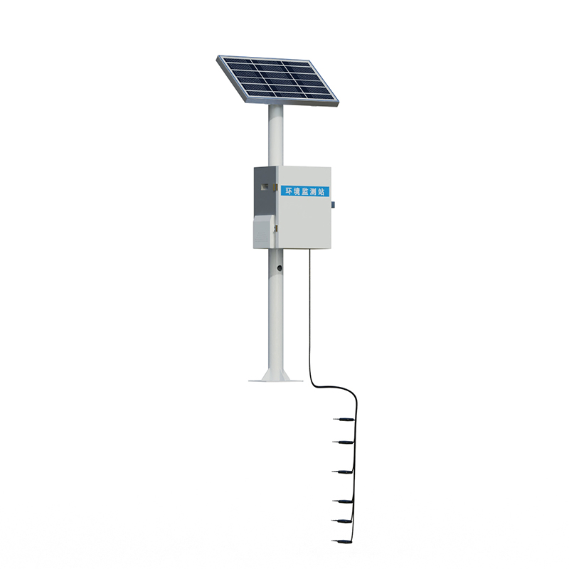 Soil moisture monitoring equipment accurately captures data on changes in soil moisture and temperature