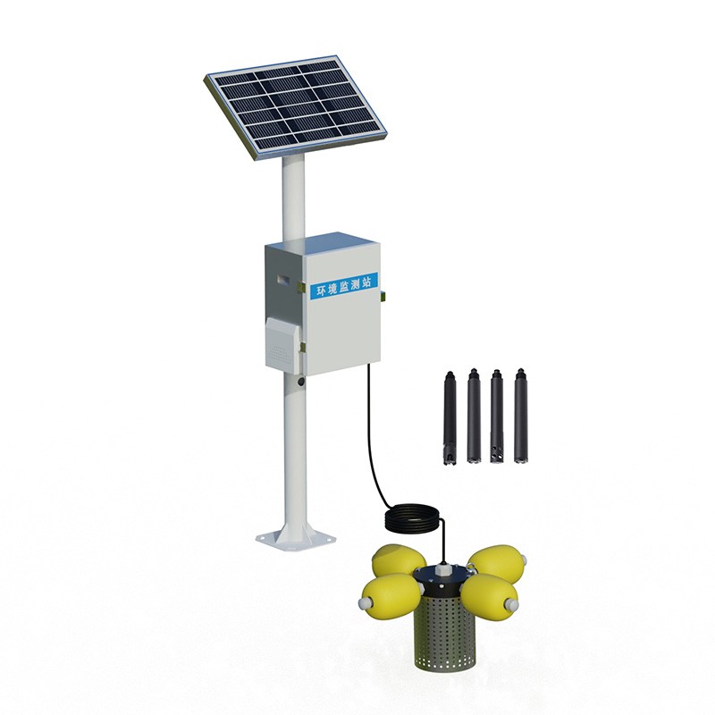 The water ecological monitoring system achieves intelligent water environment management and control based on multi-parameter water quality sensors