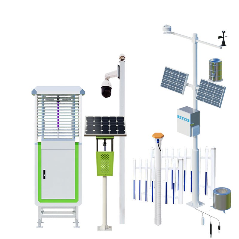 The field crop four-emotion monitoring system realizes remote monitoring of farmland moisture, insect and seedling conditions and disasters